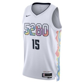 Dres Denver Nuggets Nikola Jokic Nike 2024-25 City Edition Bijela Swingman